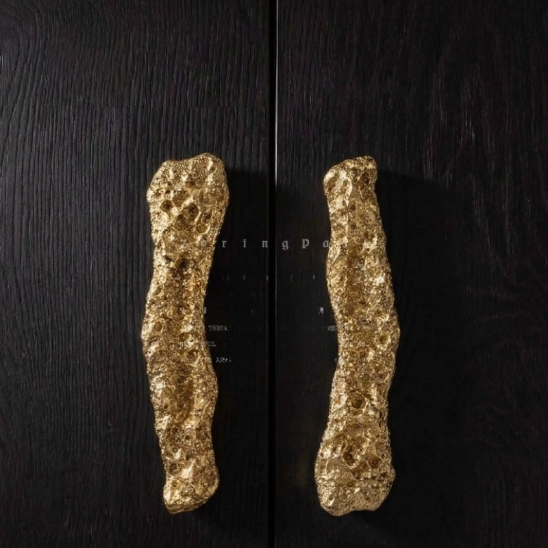Unique Furniture Hardware - 真鍮アルミニウム製キャビネット金具、ユニークな引き出しドアプルハンドル、家庭用家具金具、ドレッサーワードローブ装飾アクセサリー