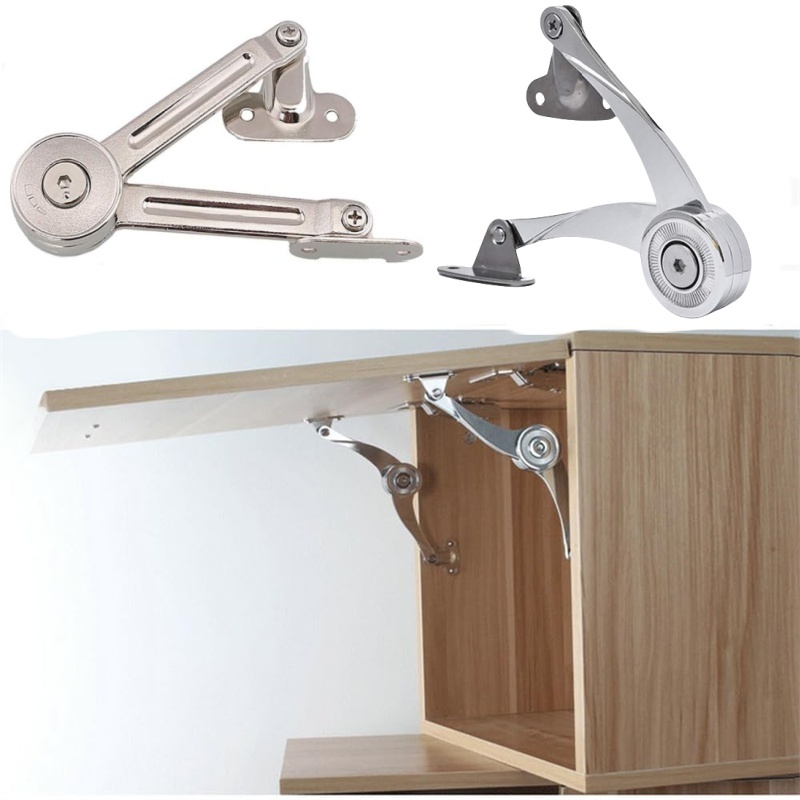 Unique Furniture Hardware - 安全なランダムストップヒンジ調整可能なリフトアップステイサポートヒンジ、キャビネットドア家具ハードウェア用のユニークなリフトオフデザイン