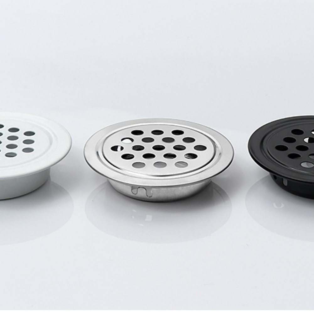 Furniture Hardware Repair - ステンレス製通気性メッシュベント キャビネット、食器棚、靴箱、ワードローブ用換気穴カバー ハードウェア家具部品