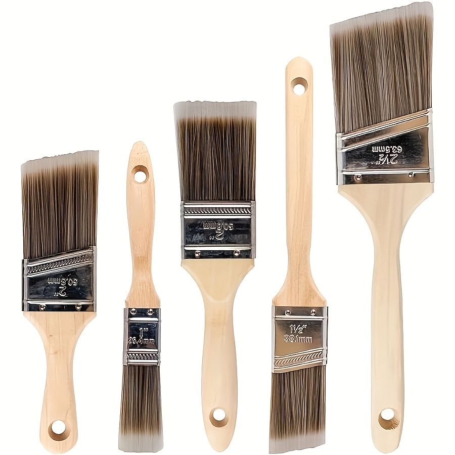 5本セット 高品質ペイントブラシ BBQブラシ バーベキュー - Furniture Hardware Pulls のレビューと価格