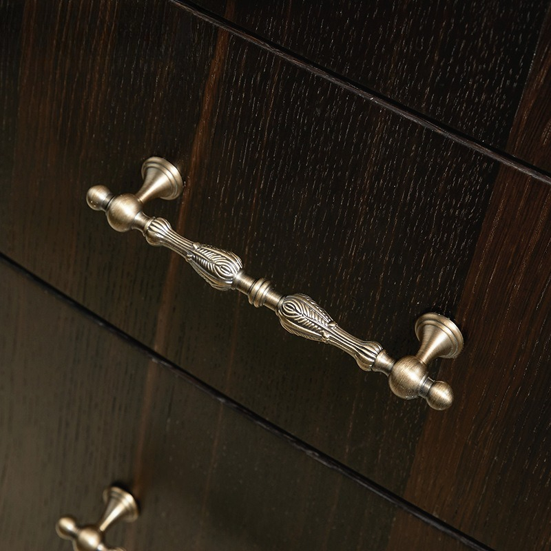 ハイエンドヨーロッパレトロワードローブドアハンドル古典的な真 - Furniture Hardware High End のレビューと価格