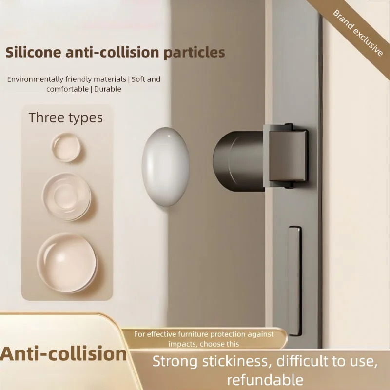 シリコーンキャビネットバンパーゴムダンパーバッファ耐衝撃家具 - Furniture Hardware Pulls のレビューと価格