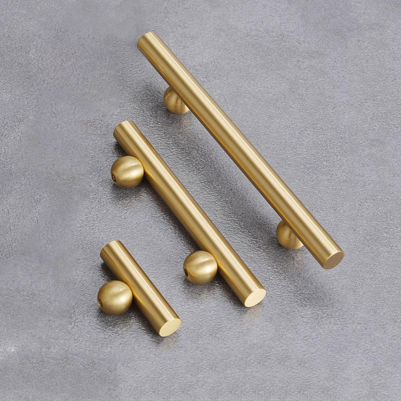 ユニークなデザインの真鍮製ハンドル、キャビネットや引き出し用 - Unique Furniture Hardware のレビューと価格