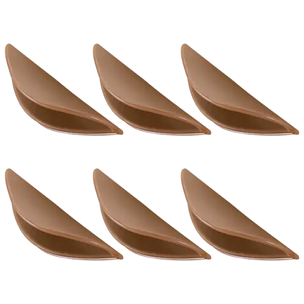 6 個のプラスチック製ドアハンドル、穴あけ不要、キッチン引き - Furniture Hardware Pulls のレビューと価格