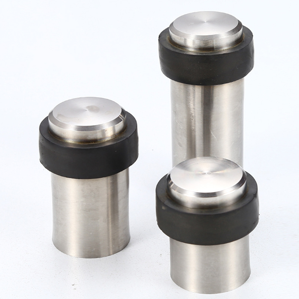ステンレス鋼ゴム円筒ドアストッパー家庭用/ホテル/寮/オフィ - Furniture Hardware Stores のレビューと価格