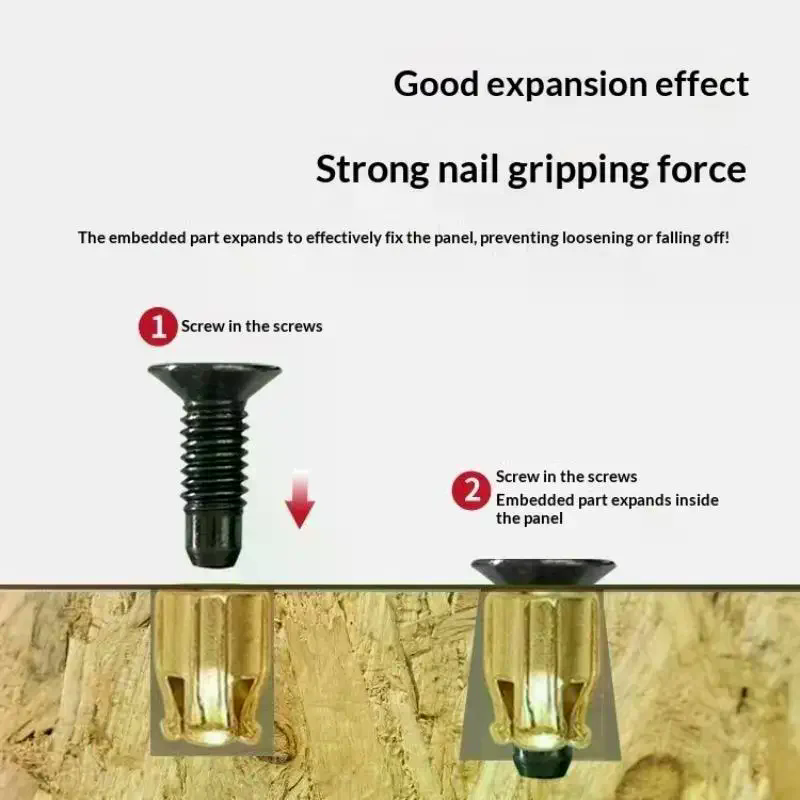 10 個ヒンジナットネジキャビネットヒンジ取り付け拡張ナット - Furniture Hardware Repair のレビューと価格