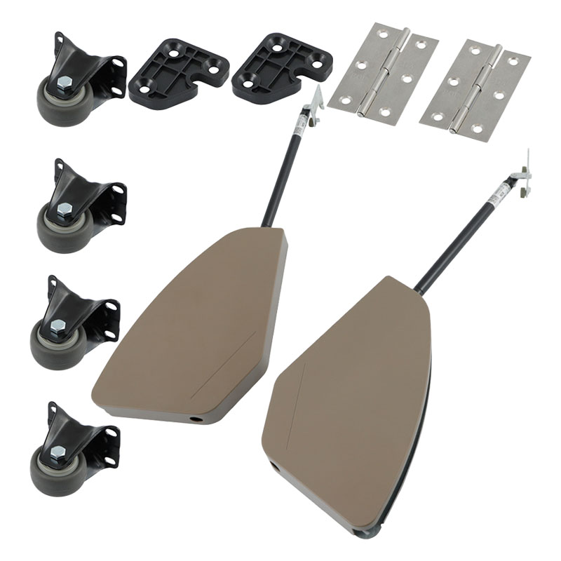 モダンな鉄製家具用ヒンジ金具セット DIY省スペース隠しテー - Furniture Hardware Hinges のレビューと価格