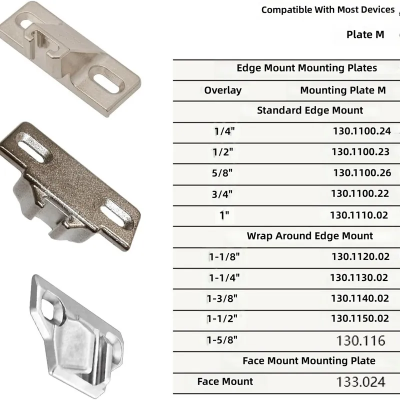 キャビネットドアヒンジ 110度スパイラルコンパクト33 ブ - Furniture Hardware Hinges のレビューと価格