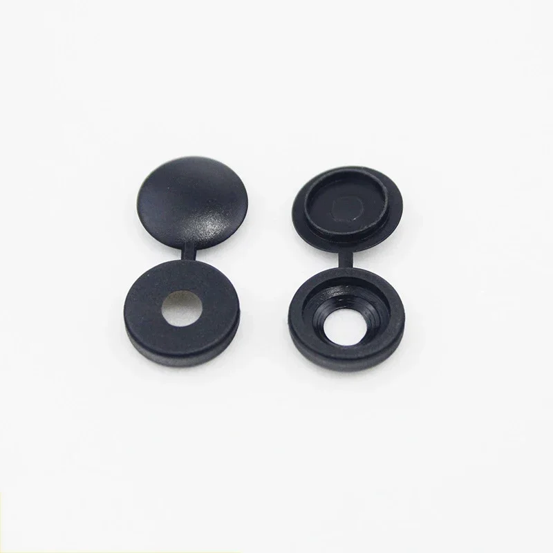 10/500 個ネジ装飾キャッププラスチック保護カバーブラッ - Furniture Hardware Hinges のレビューと価格
