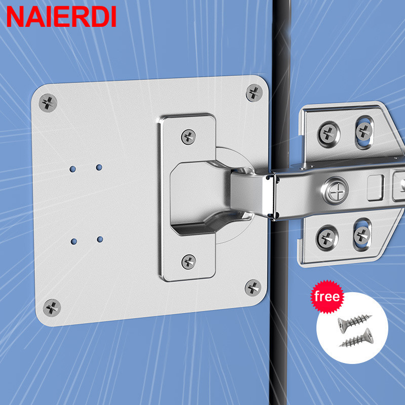 NAIERDI ステンレス鋼ヒンジ修理プレート家具キャビネッ - Furniture Hardware Repair のレビューと価格